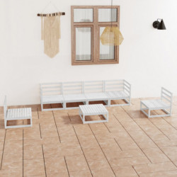 7-tlg. Garten-Lounge-Set...