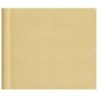 Balkonsichtschutz Sandfarben 90x300 cm 100 % Polyester-Oxford