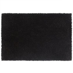 Fußmatte Schwarz 40x60 cm Kokosfaser Getuftet