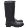 Gummistiefel Schwarz Größe 41 PVC