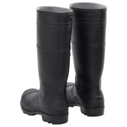 Gummistiefel Schwarz Größe 41 PVC