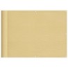 Balkonsichtschutz Sandfarben 75x700 cm 100 % Polyester-Oxford