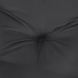 Gartenbank-Auflage Schwarz 180x50x7 cm Oxford-Gewebe