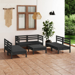 7-tlg. Garten-Lounge-Set...