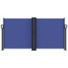 Seitenmarkise Ausziehbar Blau 120x1000 cm