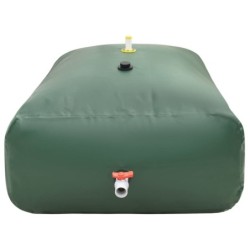Wassertank mit Wasserhahn Faltbar 2100 L PVC