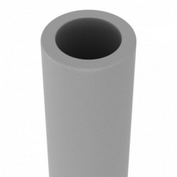 Schaumstoffhüllen für Trampolinstangen 12 Stk. 92,5 cm Grau