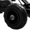 Pedal Go-Kart mit Luftreifen Schwarz