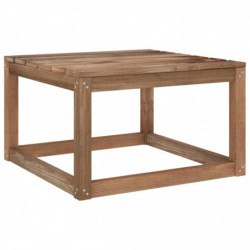 5-tlg. Garten-Lounge-Set John mit Weinroten Kissen