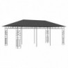 Pavillon Wadim mit Moskitonetz 6x3x2,73 m Anthrazit