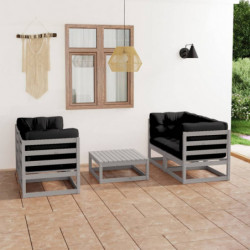 5-tlg. Garten-Lounge-Set...