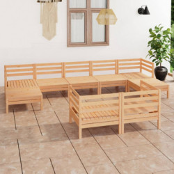 9-tlg. Garten-Lounge-Set...