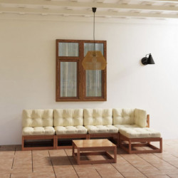 6-tlg. Garten-Lounge-Set...