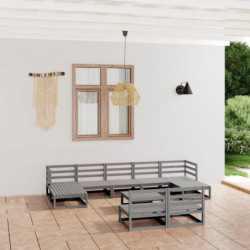 10-tlg. Garten-Lounge-Set...
