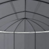 Pavillon Wittich mit Vorhängen 520x349x255 cm Anthrazit
