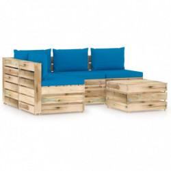 5-tlg. Garten-Lounge-Set...