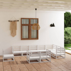 10-tlg. Garten-Lounge-Set...